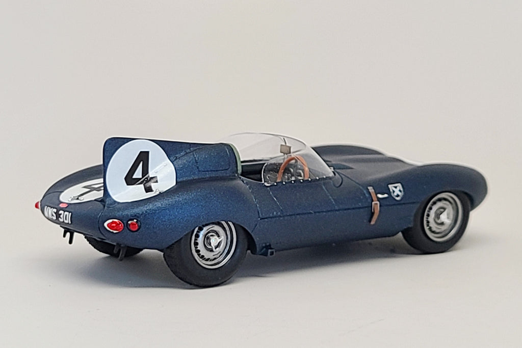Jaguar D-Type (1956 Le Mans Winner) - 1:43 Scale Model Car by Spark