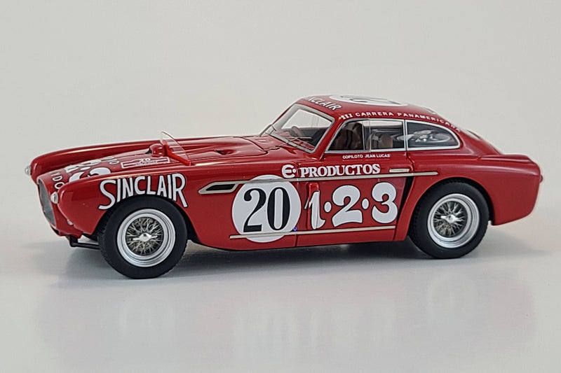 Ferrari 340 Mexico | 1:43 Scale Model Car by Tecnomodel | 1952 Carrera Panamericana (Chinetti/Lucas)