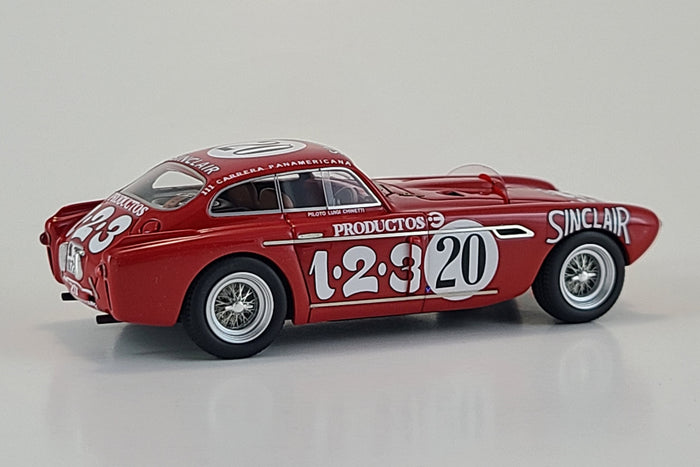 Ferrari 340 Mexico | 1:43 Scale Model Car by Tecnomodel | 1952 Carrera Panamericana (Chinetti/Lucas)