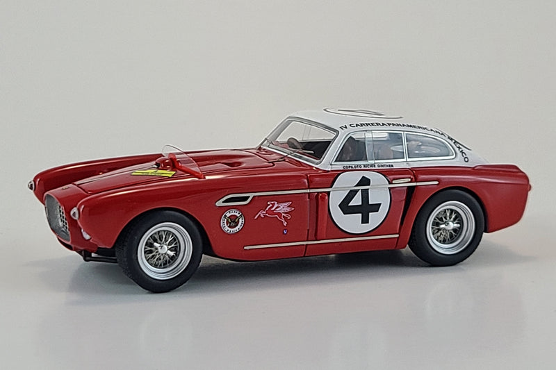 Ferrari 340 Mexico | 1:43 Scale Model Car by Tecnomodel | 1953 Carrera Panamericana (Hill/Ginther)