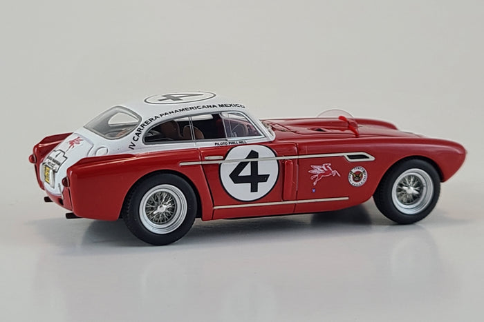 Ferrari 340 Mexico | 1:43 Scale Model Car by Tecnomodel | 1953 Carrera Panamericana (Hill/Ginther)