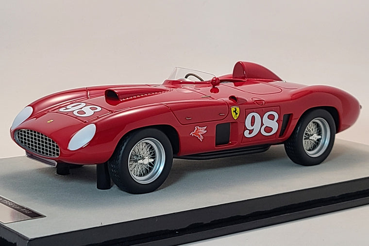 Ferrari 410S Spider (1956 Palm Springs - Carroll Shelby) - 1:18 Scale Model Car by Tecnomodel