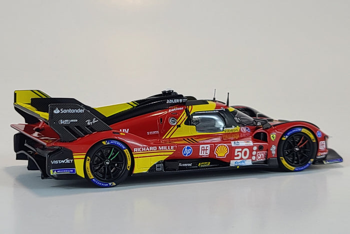 Ferrari 499P (2023 Le Mans Winner) | 1:43 Scale Model Car by Looksmart | Rear Quarter