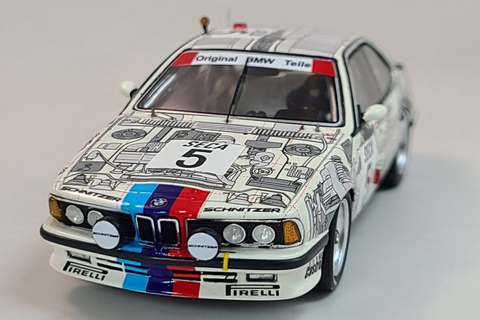 BMW 635CSi (1985 Spa 24 Hours Winner) | 1:43 Scale Model Car by Spark | Front Detail