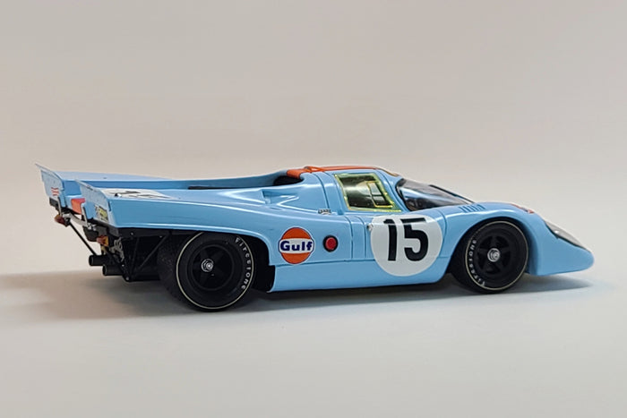 Porsche 917K (4th Place, 1970 12 Hours of Sebring) | 1:43 Scale Model Car by Spark | Rear Quarter