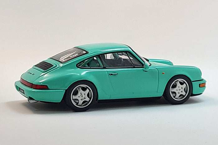 Porsche 964 RS Clubsport | 1:43 Scale Diecast Model Car by Spark | Rear Quarter