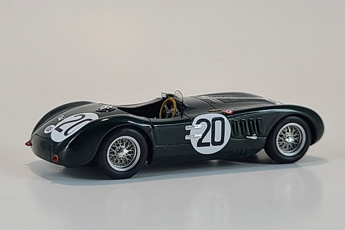 Jaguar XK-120C (1951 Le Mans Winner) | 1:43 Scale Model Car by Spark | Rear Quarter