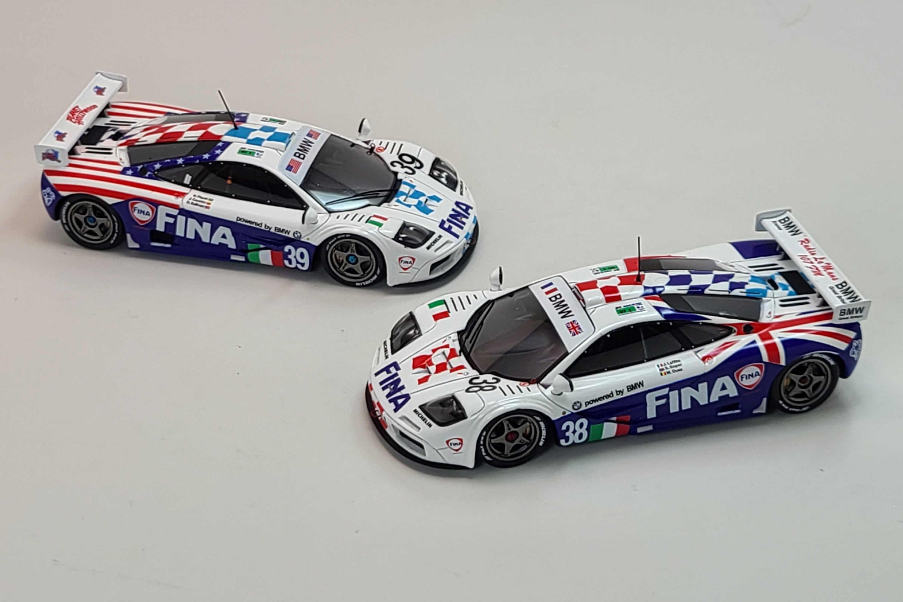 McLaren F1 GTR (Team Bigazzi, 1996 Le Mans) | 1:43 Scale Model Car by Spark