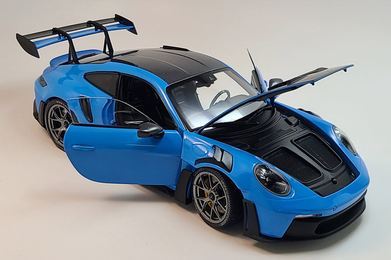 Porsche 911 GT3 RS Weissach Package (992) | 1:18 Scale Diecast Model Car by Minichamps | Opening Parts