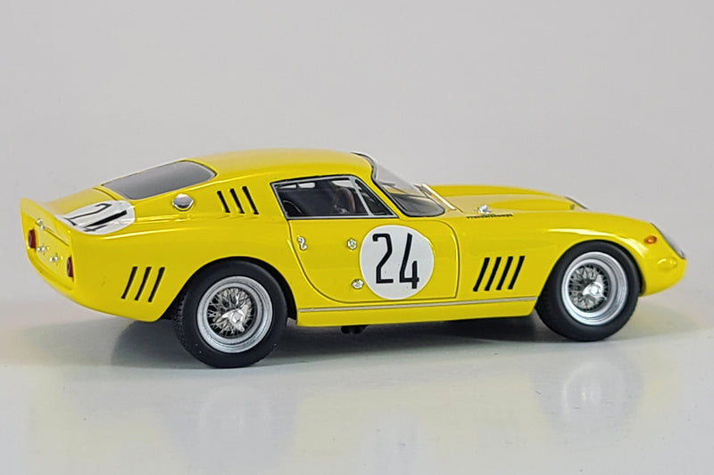 Ferrari 275GTB/C (1965 Le Mans) | 1:43 Scale Model Car by Tecnomodel | Front Quarter