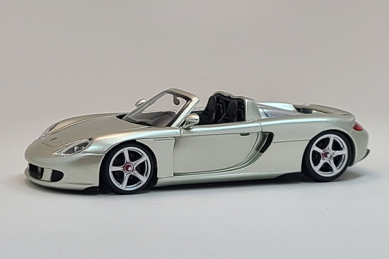 Porsche Carrera GT | 1:43 Scale Diecast Model Car by Maxichamps | Silver Variant