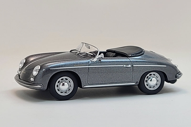 Porsche 356 Speedster (1956) | 1:43 Scale Diecast Model Car by Maxichamps | Front Quarter