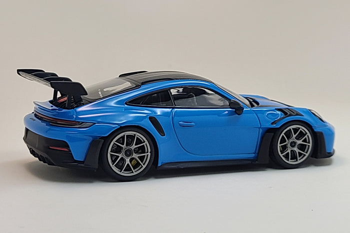 Porsche 911 (992) GT3 RS | 1:43 Scale Diecast Model Car by Minichamps | Rear Quarter