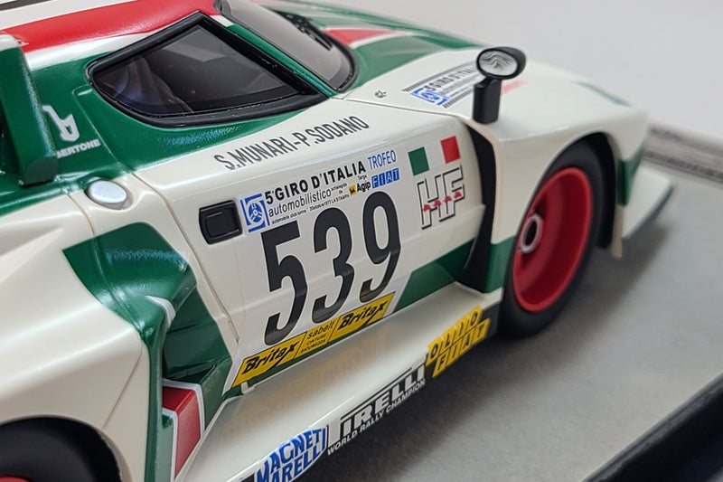 Lancia Stratos Turbo Group 5 (1977 Giro d'Italia) | 1:18 Scale Model Car by Tecnomodel | Livery detail