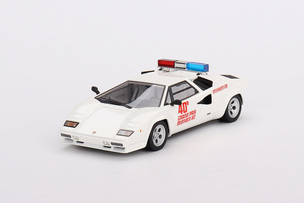 Lamborghini Countach (1982 Monaco GP Safety Car) - 1:43 Scale Model Car by TSM